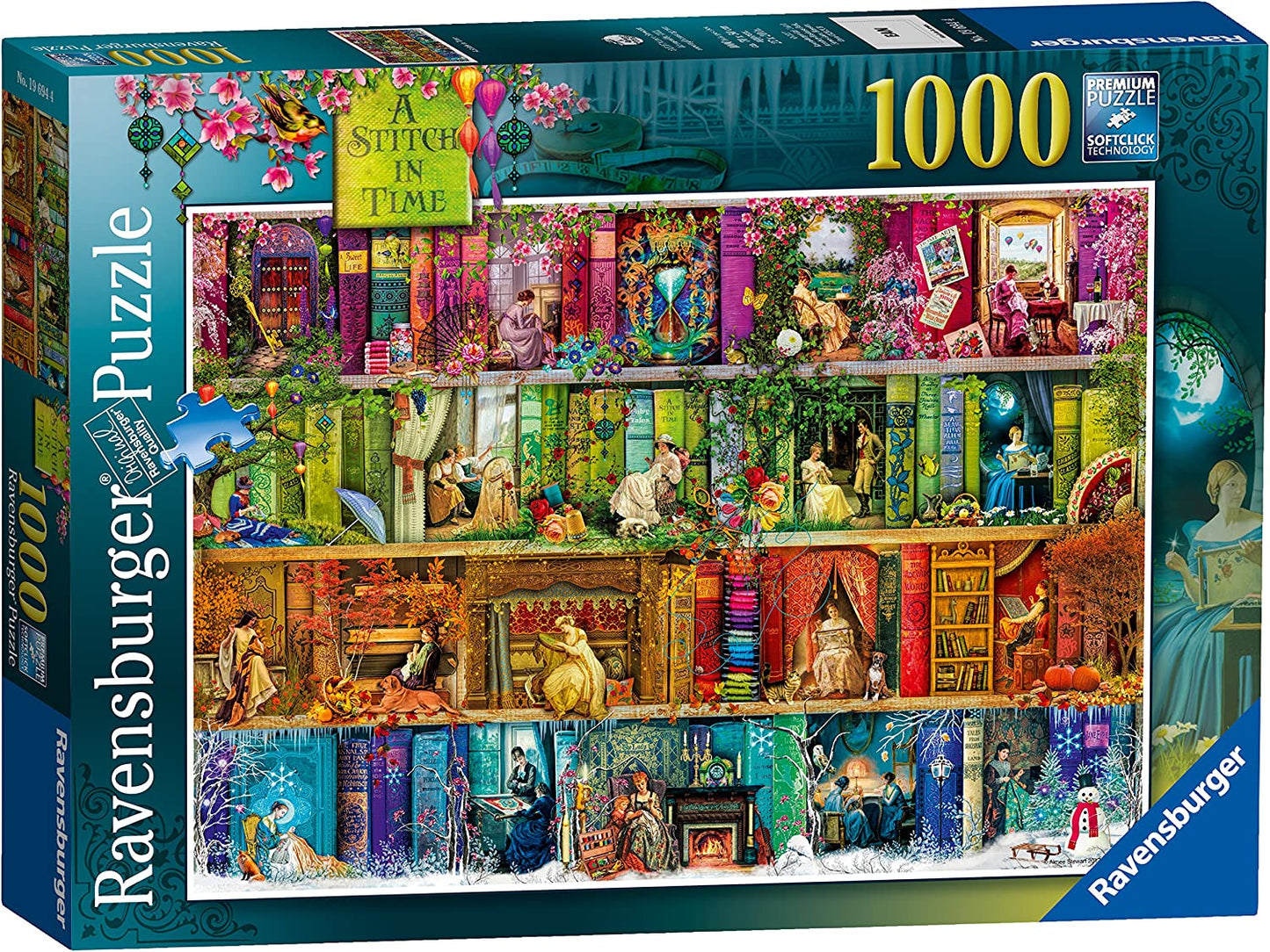 Ravensburger Aimee Stewart A Stitch In Time 1000 Piece Puzzle image 0