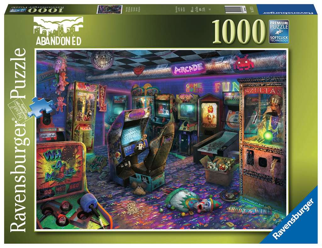 Ravensburger Abandoned Series - Forgotten Arcade 1000 Piece Puzzle image 0