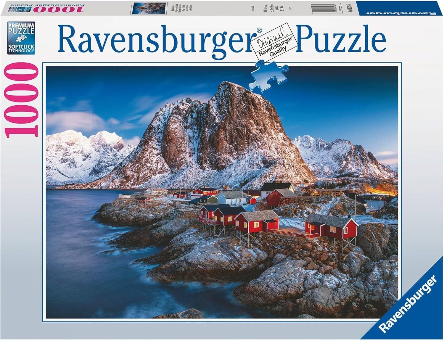 Ravensburger Village on Lofoten Islands 1000 Piece Puzzle image 0