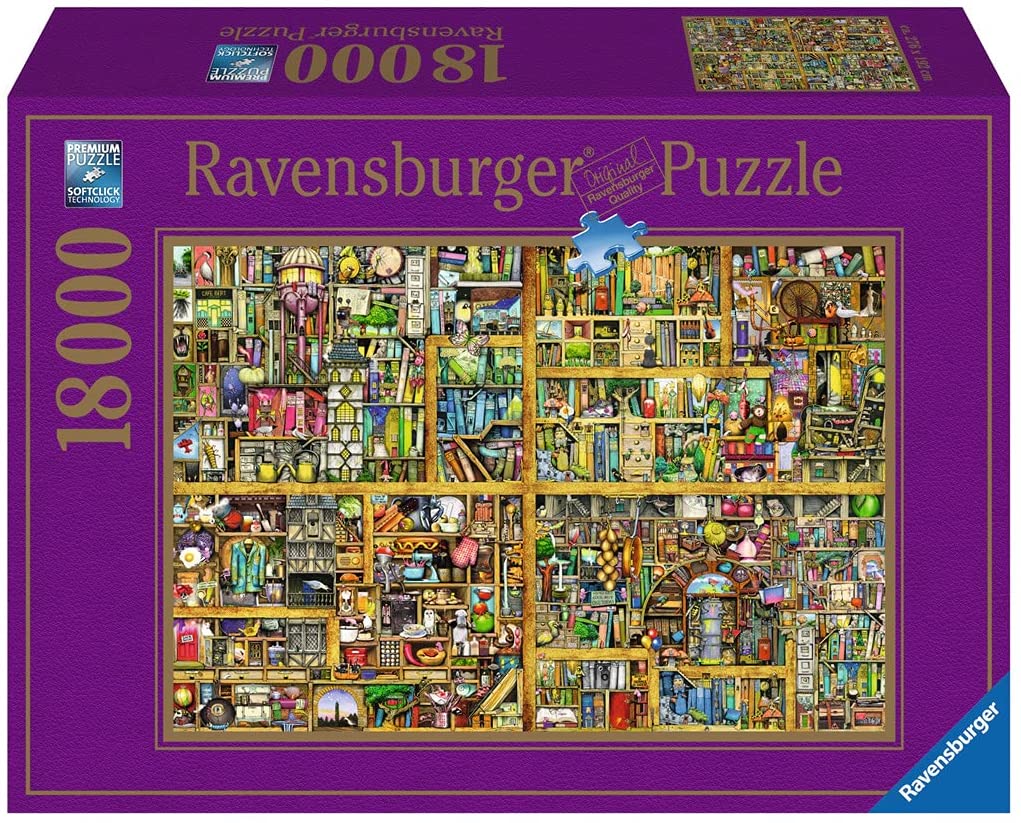 Ravensburger Colin Thompson Magical Bookcase 18000 Piece Puzzle (Damaged Box) image 0