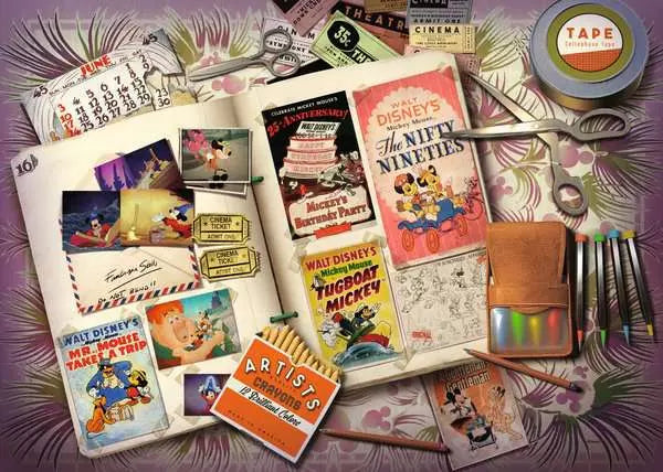 Ravensburger Disney Collector's Edition 1940 Mickey Anniversary 1000 Piece Puzzle image 1
