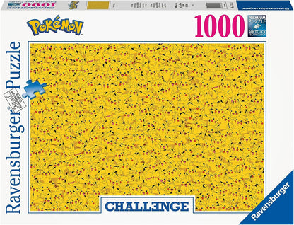 Ravensburger Pikachu Challenge 1000 Piece Puzzle image 0