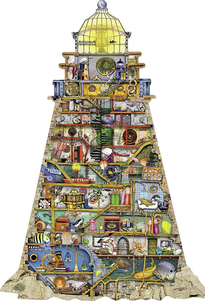 Ravensburger Colin Thompson Ludicrous Lighthouse 995 Piece Puzzle image 1