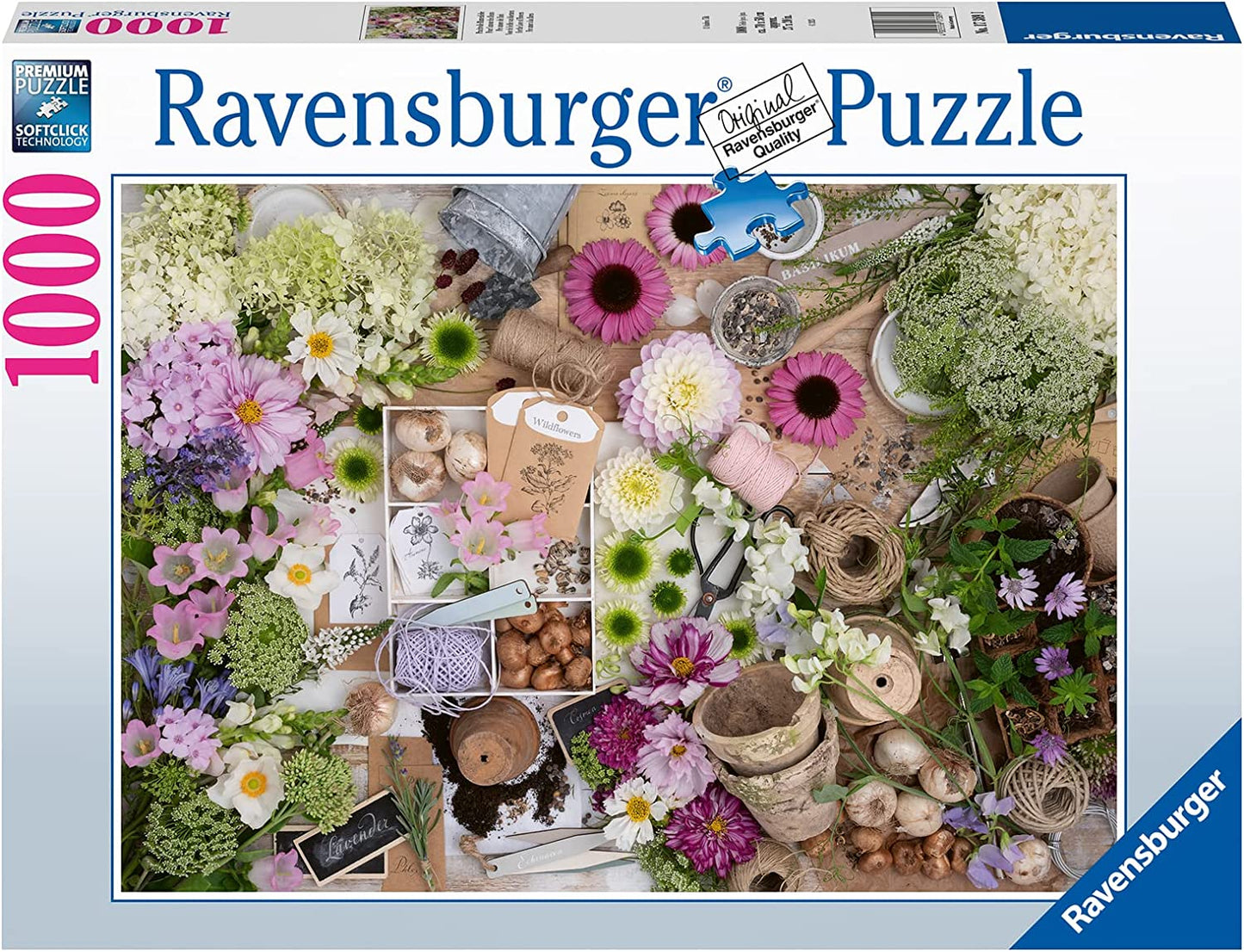 Ravensburger For the Love of Flowers 1000 Piece Puzzle image 0