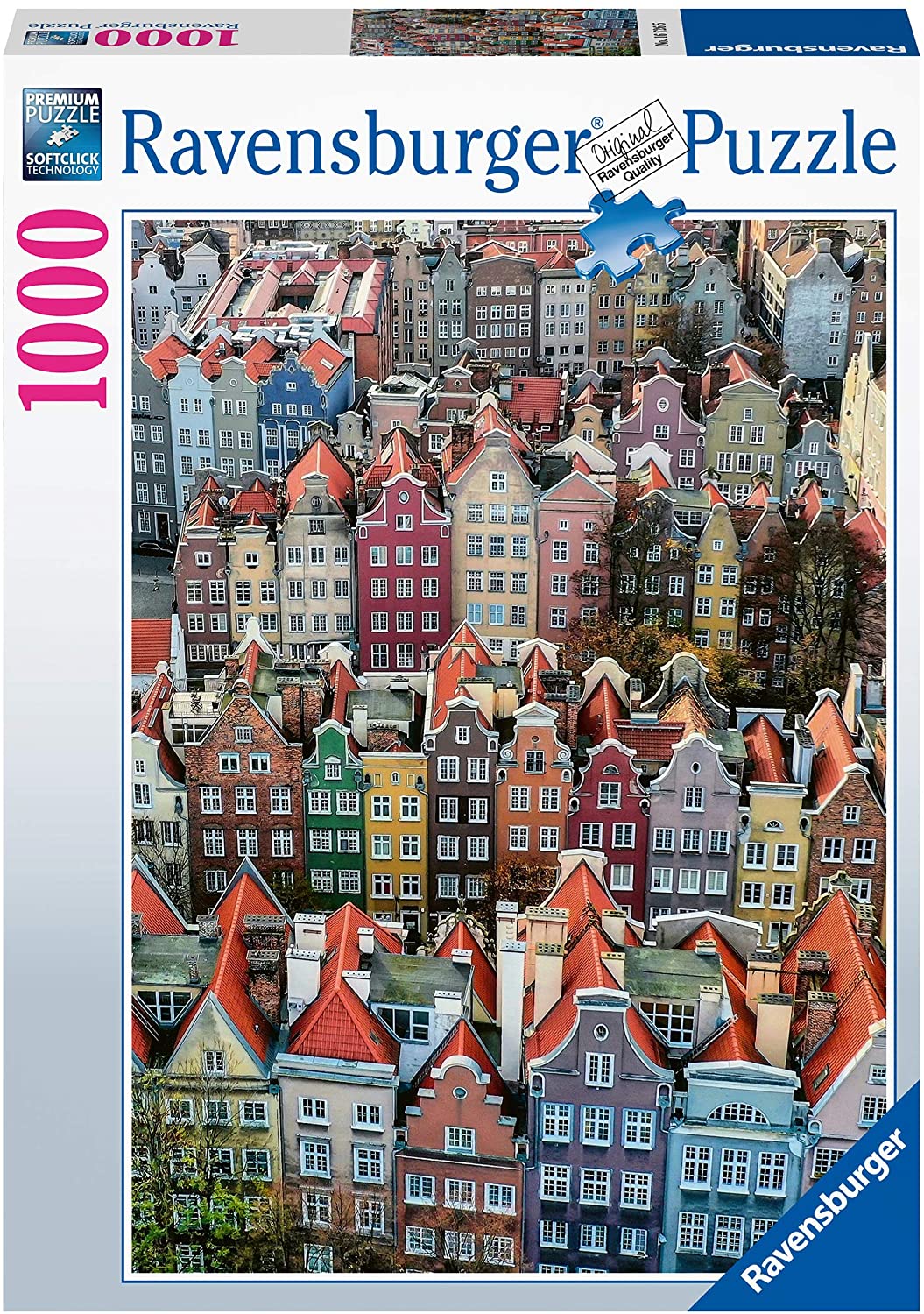Ravensburger Gdansk Poland 1000 Piece Puzzle image 0