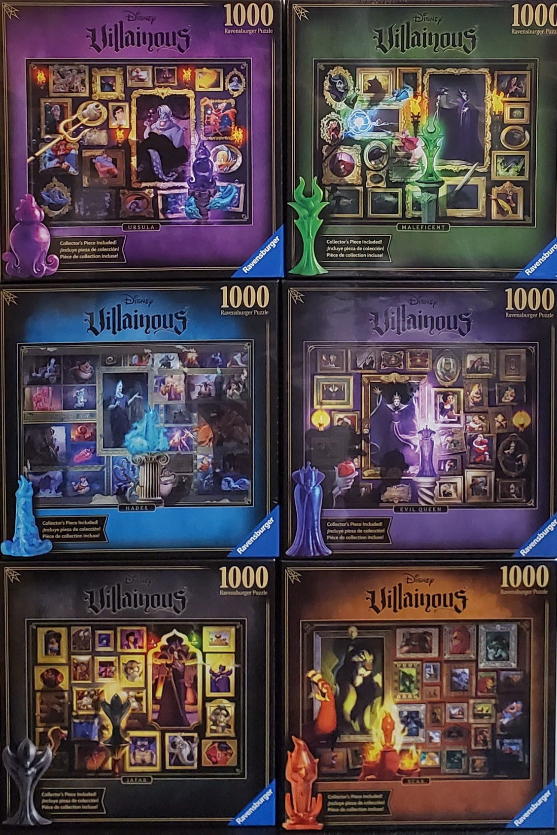 Ravensburger Disney Villainous 1000 Piece Puzzle Bundle C image 0