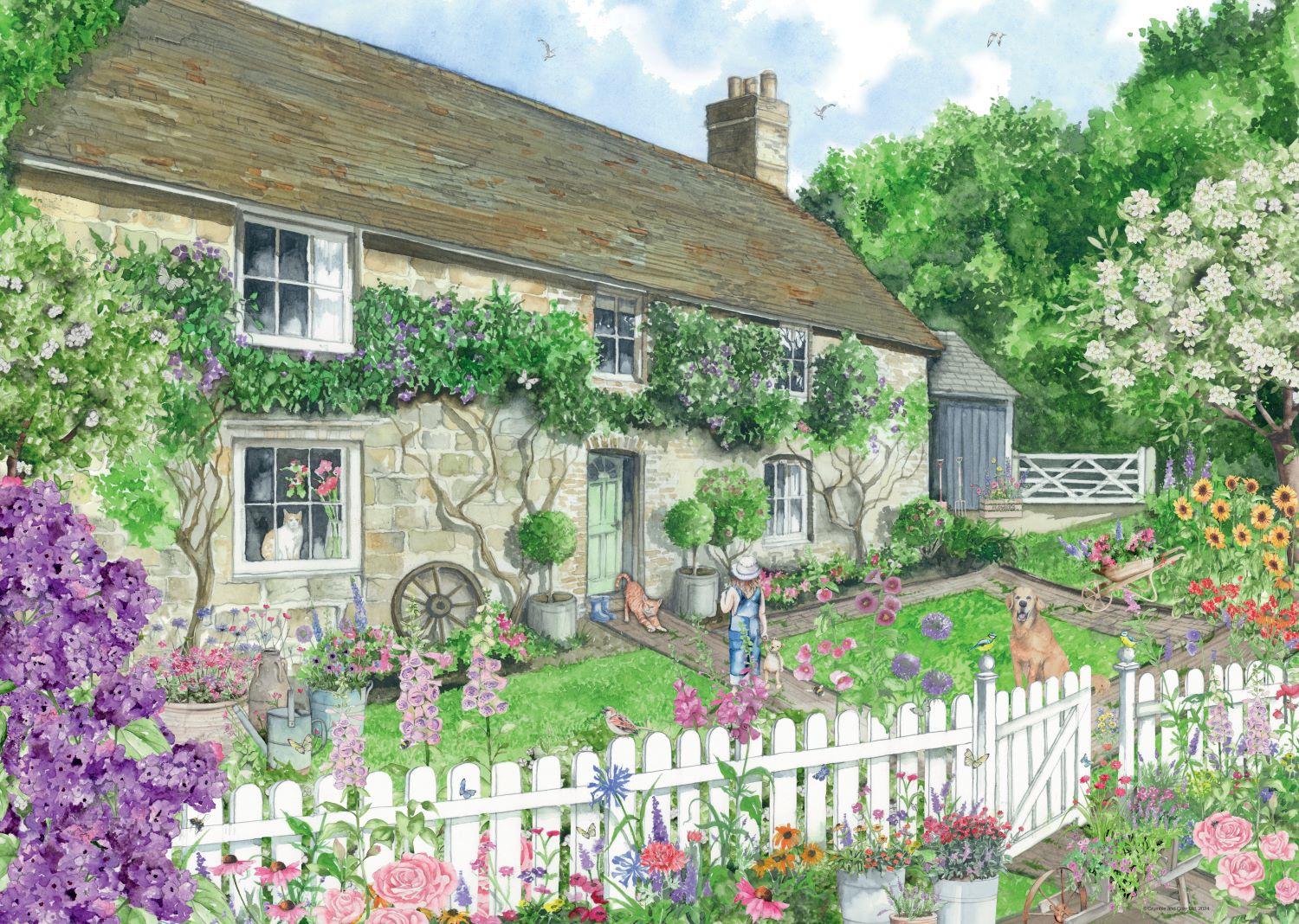 Ravensburger Secret Garden 1000 Piece Puzzle image 1