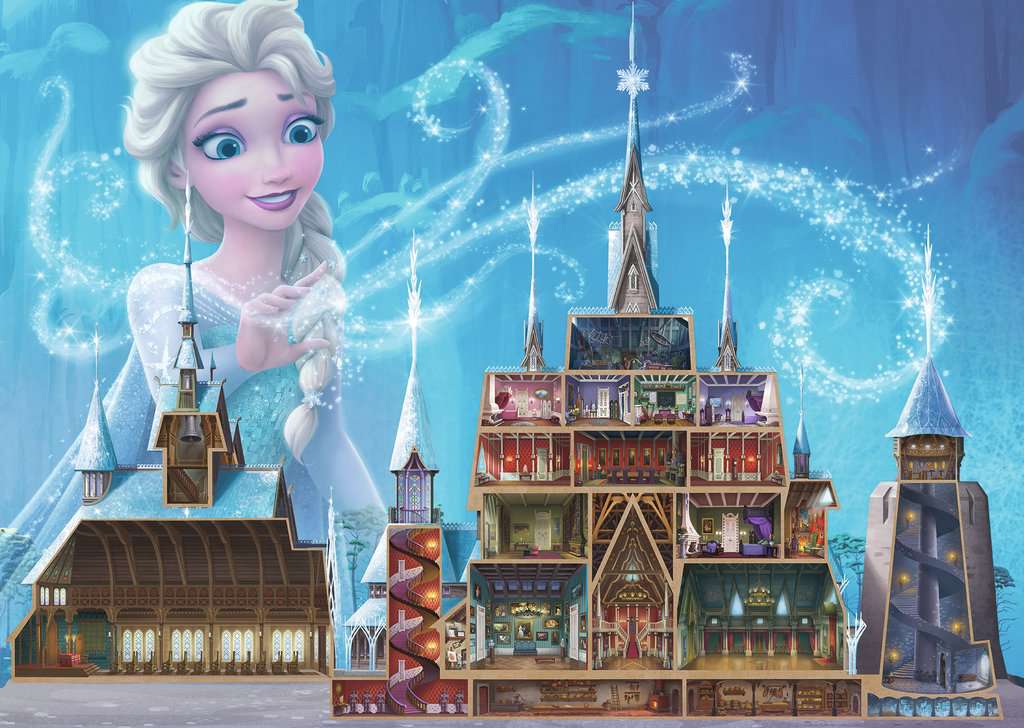 Ravensburger Disney Castle Collection Elsa 1000 Piece Puzzle image 1