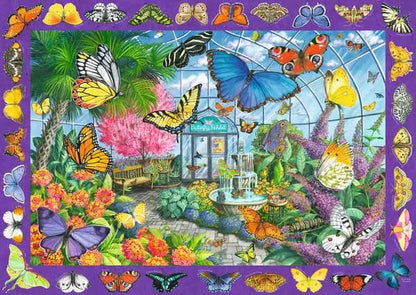 Ravensburger Ingrid Slyder The Butterfly Place 1000 Piece Puzzle image 1