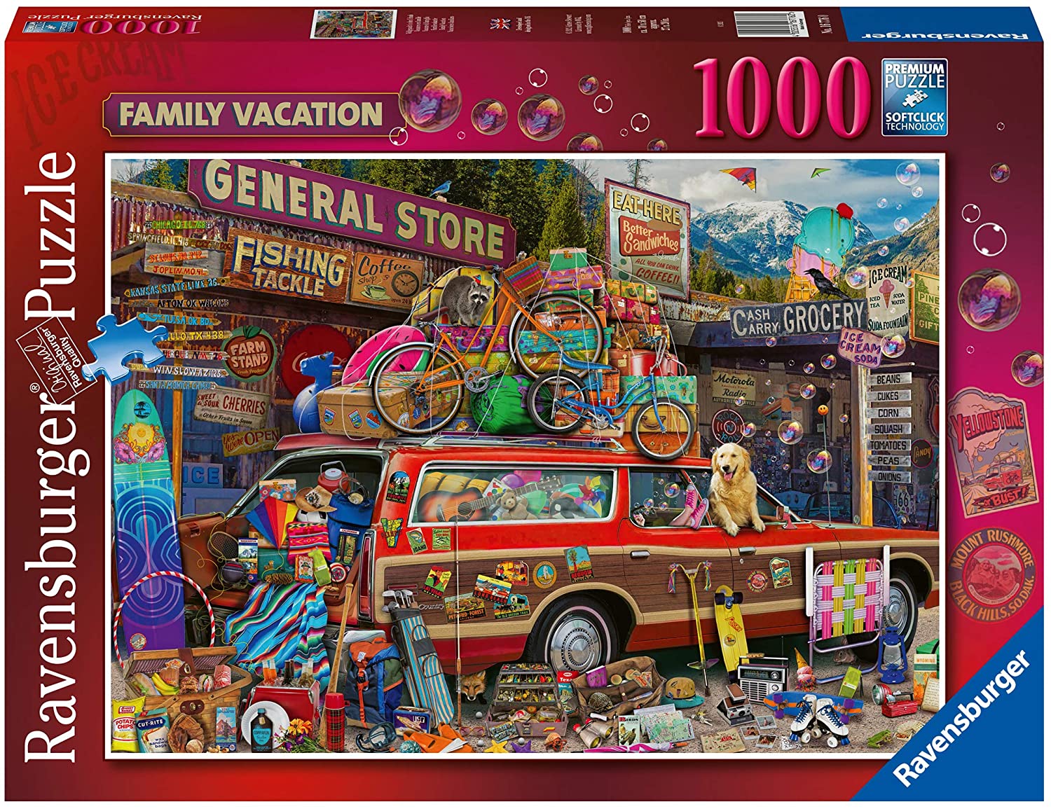 Ravensburger Aimee Stewart Family Vacation 1000 Piece Puzzle image 0