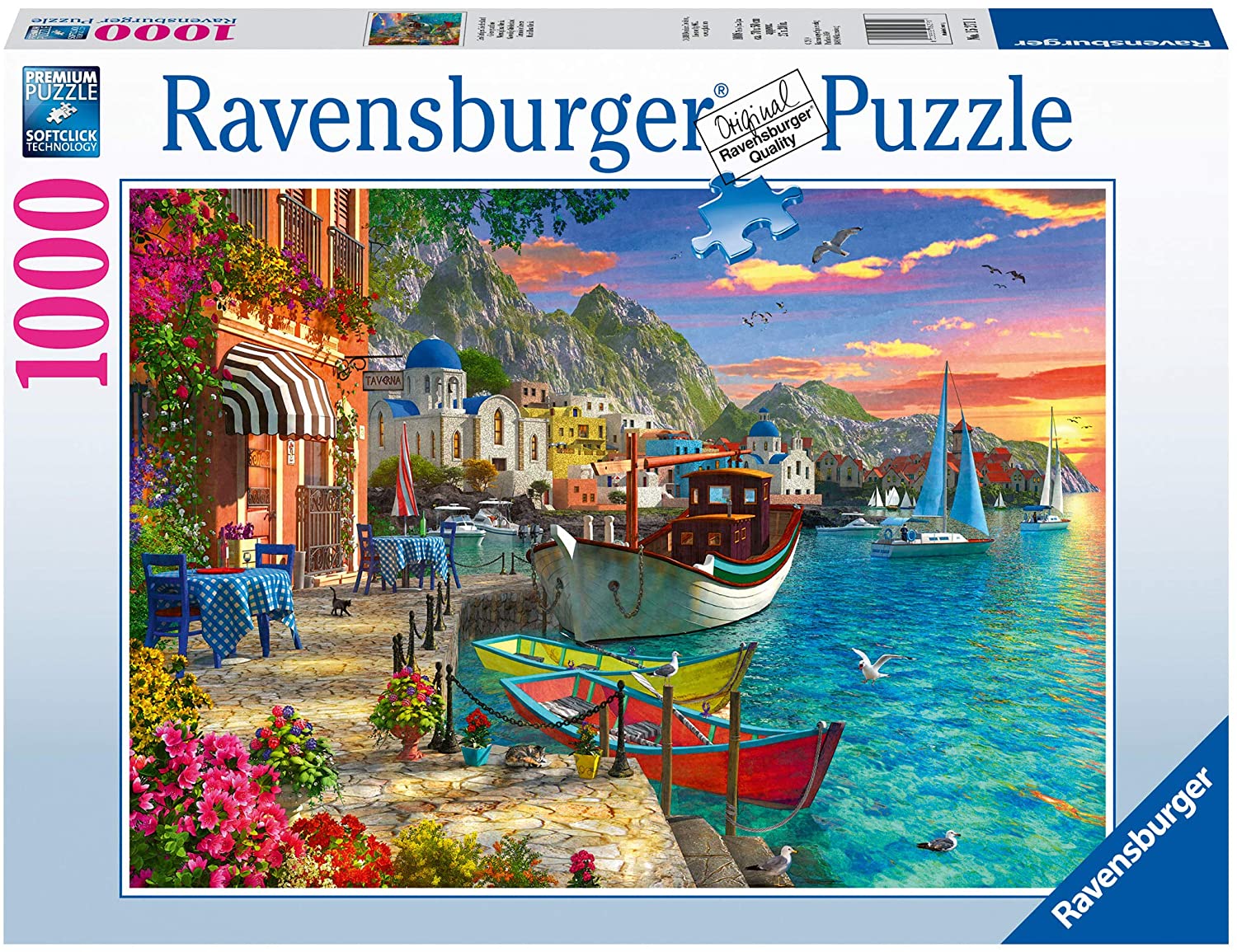 Ravensburger Grandiose Greece 1000 Piece Puzzle image 0