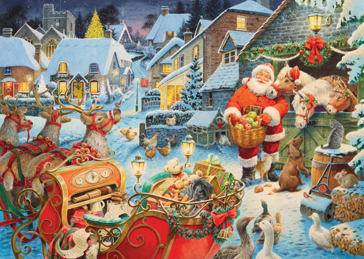 Ravensburger Christmas Limited Edition 2023 Almost Done 1000 Piece Puzzle image 1