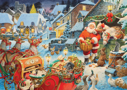 Ravensburger Christmas Limited Edition 2023 Almost Done 1000 Piece Puzzle image 1