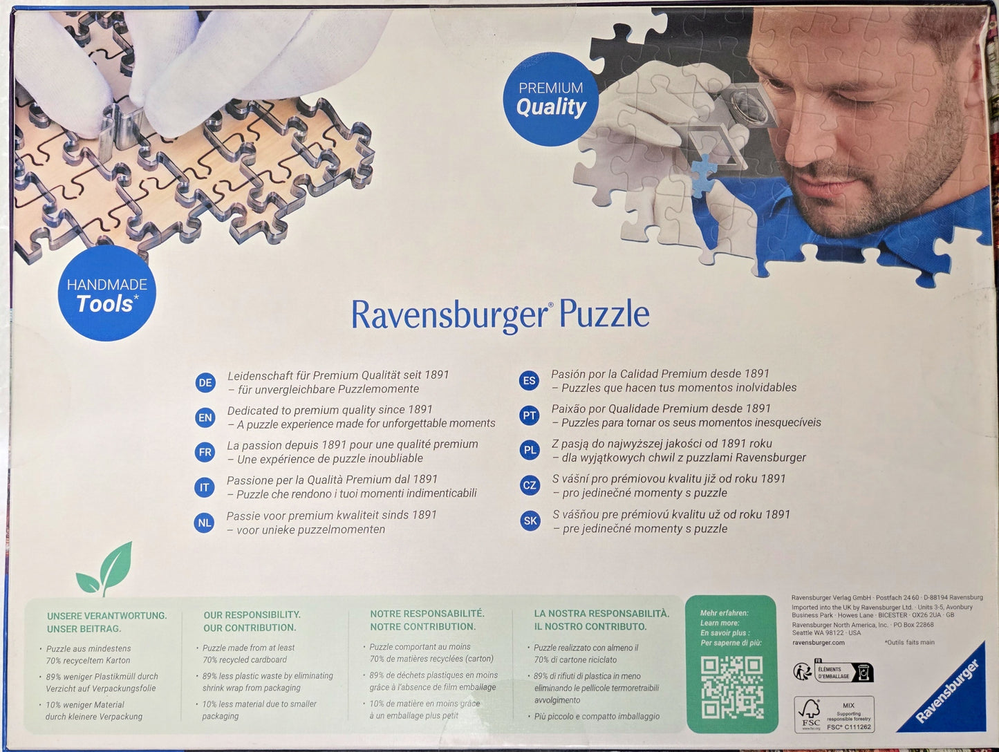 Ravensburger Library of Dogs 1000 Piece Puzzle image 2