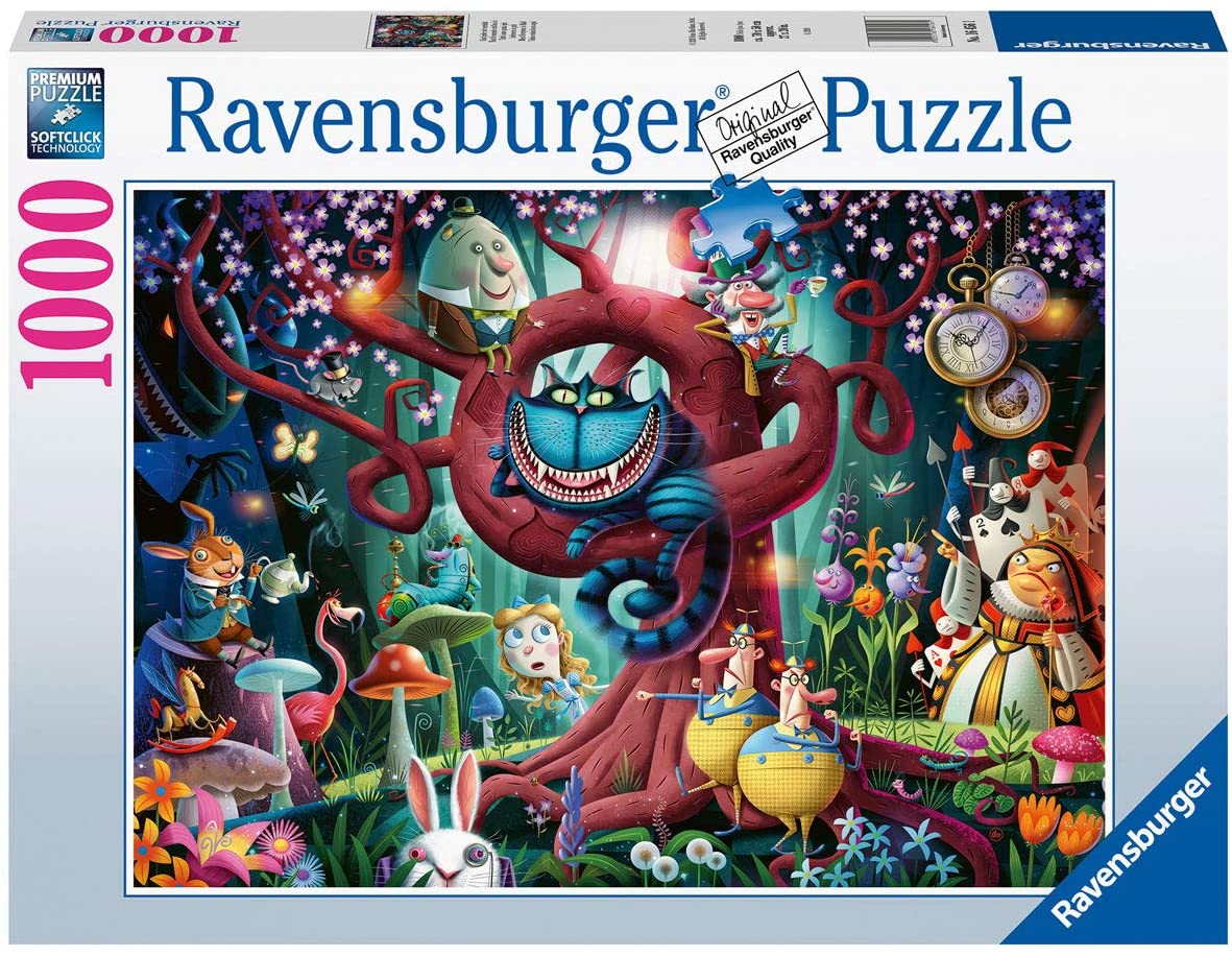 Ravensburger Most Everyone is Mad (Alice in Wonderland) 1000 Piece Puzzle image 0