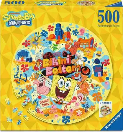 Ravensburger Spongebob Squarepants 500 Piece Puzzle image 0