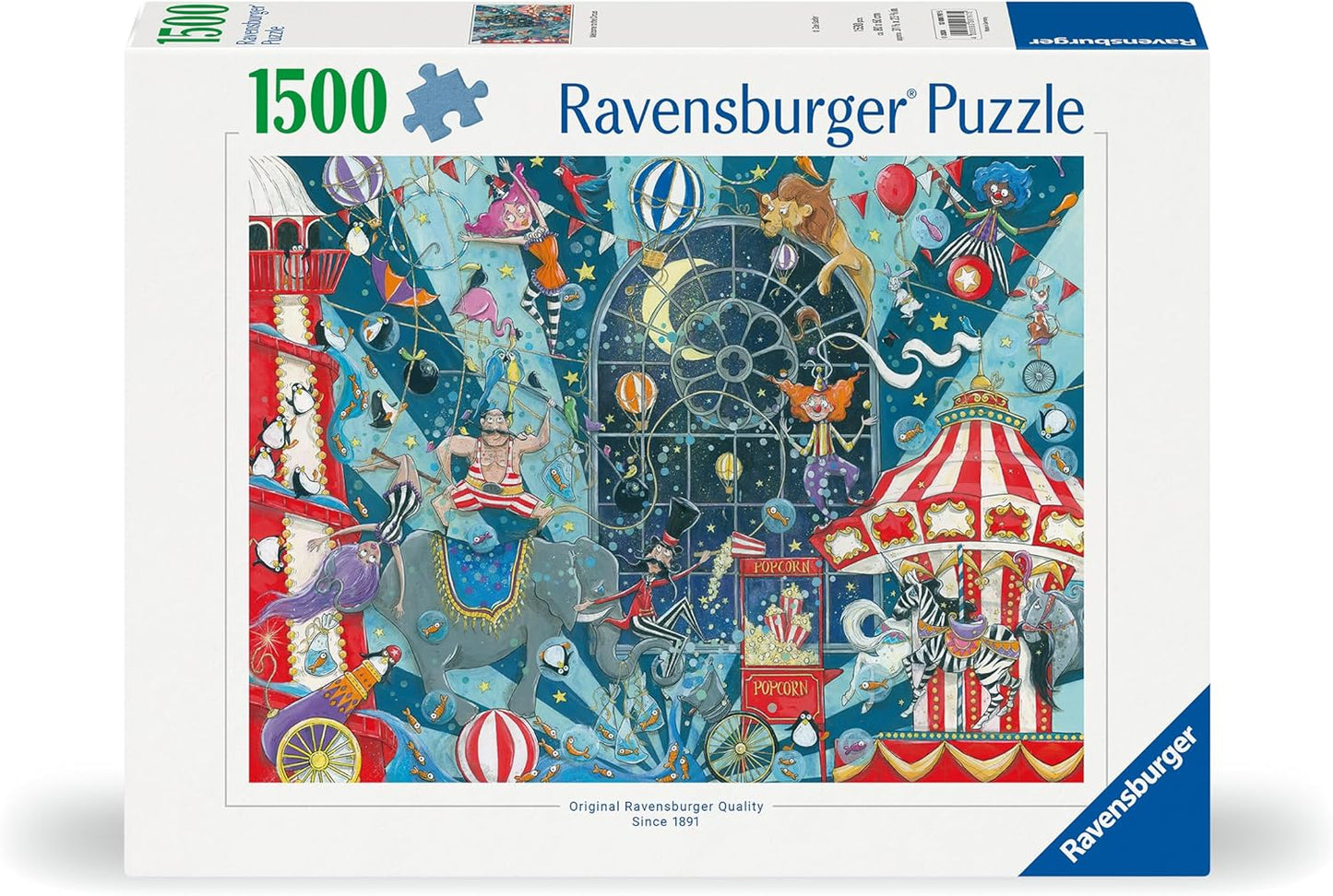 Ravensburger Welcome To The Circus 1500 Piece Puzzle image 0