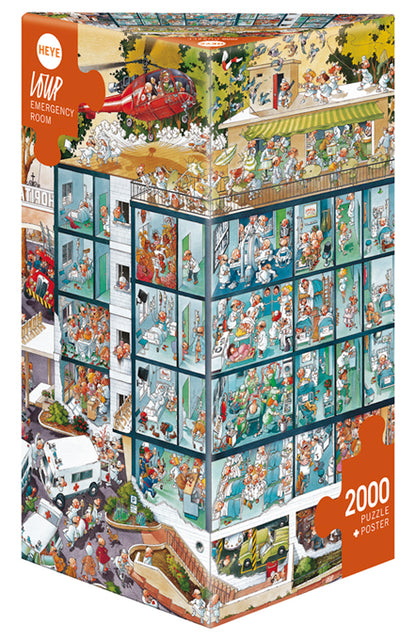 Heye Loup Emergency Room 2000 Piece Puzzle image 0