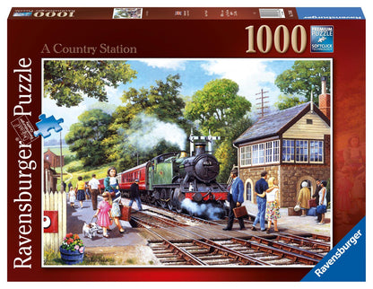 Ravensburger A Country Station 1000 Piece Puzzle image 0