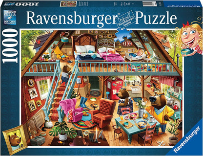 Ravensburger Goldilocks Gets Caught 1000 Piece Puzzle image 0