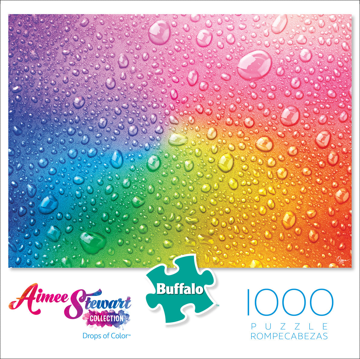 Buffalo Games Aimee Stewart Drops of Color 1000 Piece Puzzle image 0