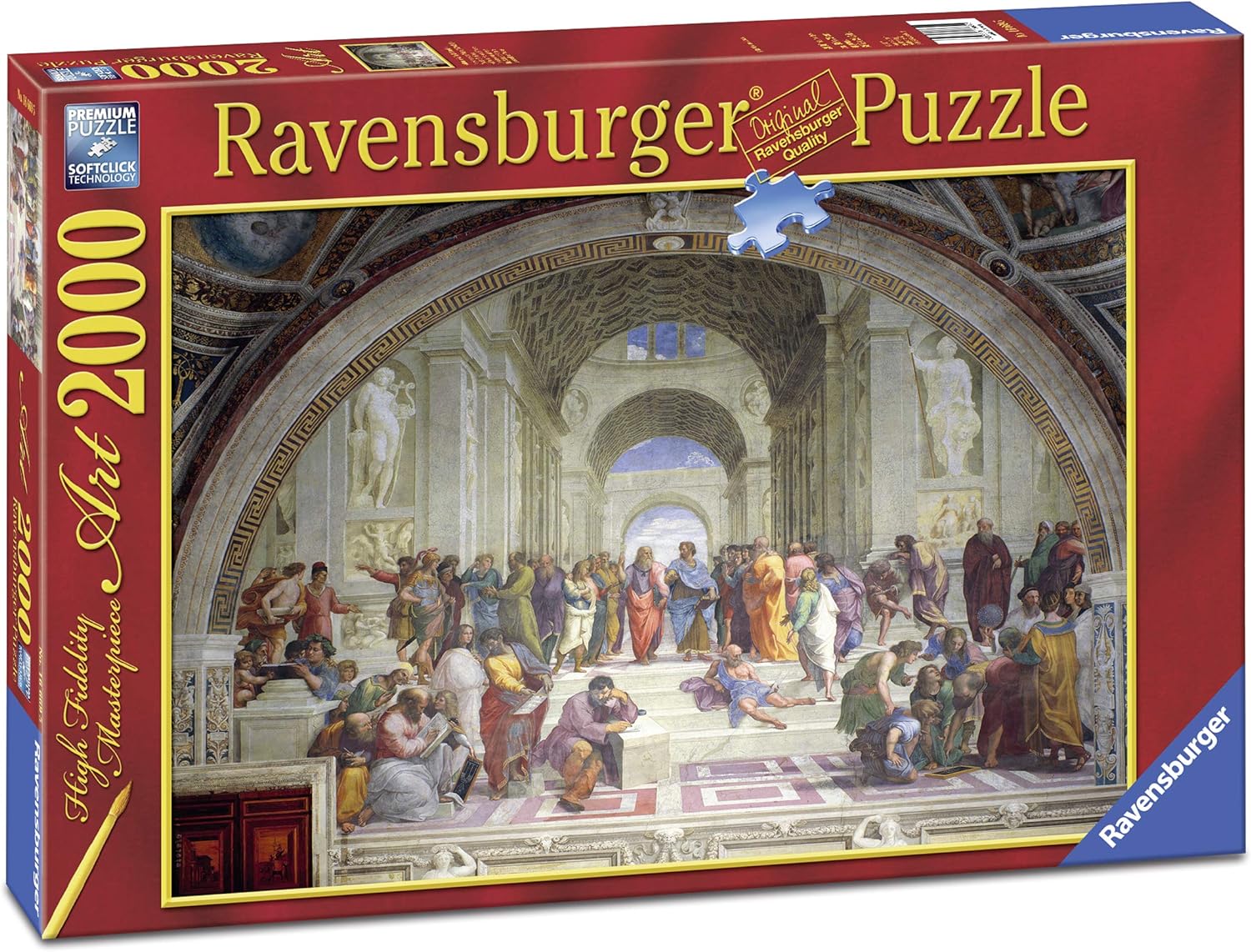 Ravensburger Raphael School of Athens 2000 Piece Puzzle image 0