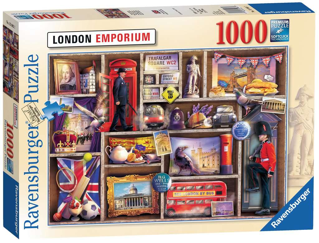 Ravensburger London Emporium 1000 Piece Puzzle image 0