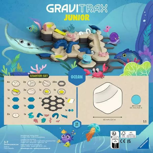 Ravensburger Gravitrax Junior Starter-Set Ocean image 1