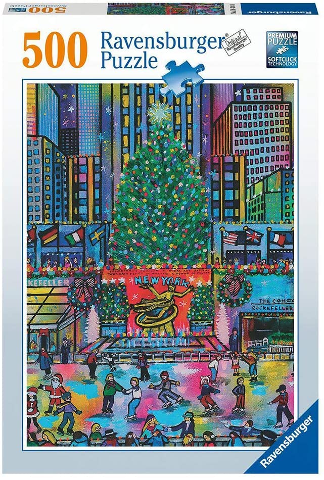Ravensburger Rockefeller Christmas 500 Piece Puzzle image 0