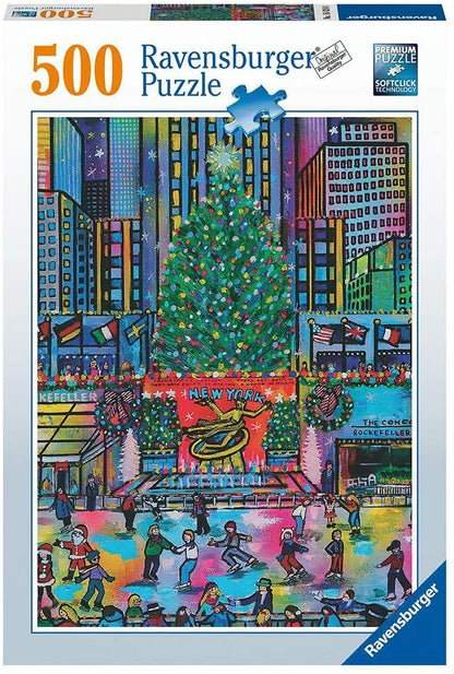 Ravensburger Rockefeller Christmas 500 Piece Puzzle image 0