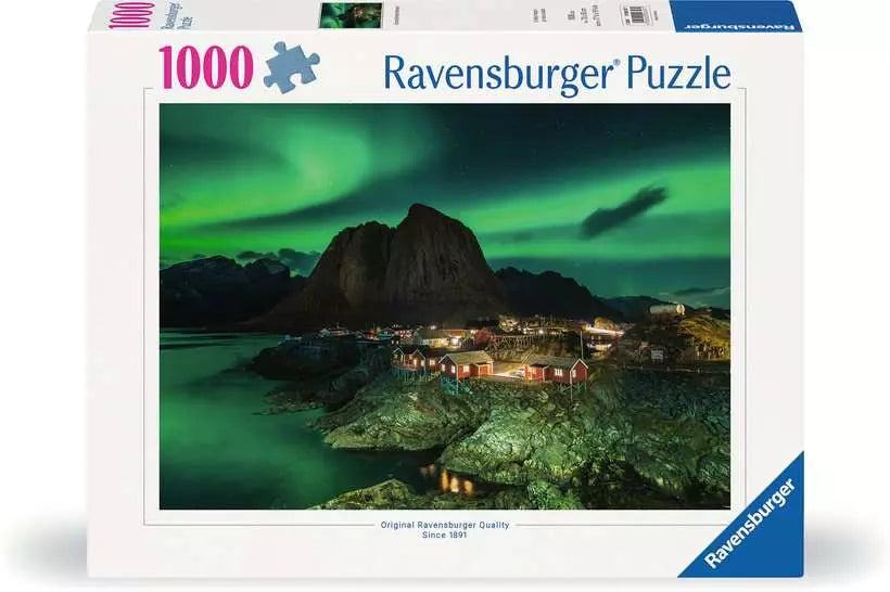 Ravensburger Aurora Borealis Norway 1000 Piece Puzzle image 0