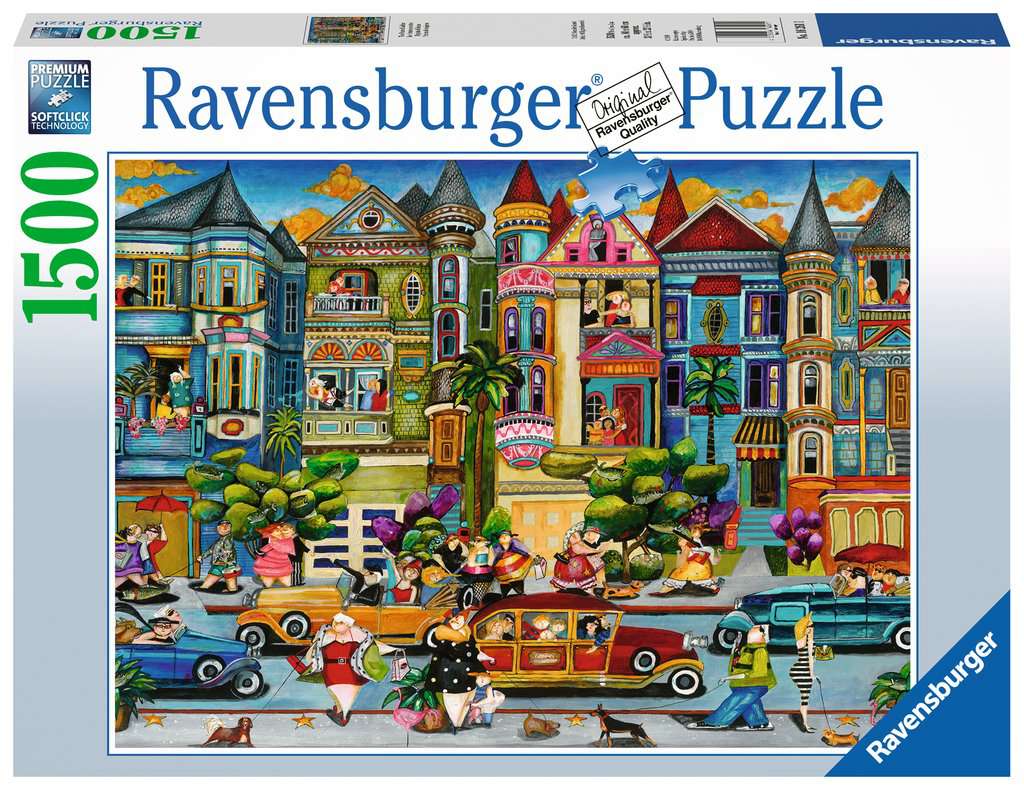Ravensburger The Painted Ladies 1500 Piece Puzzle image 0