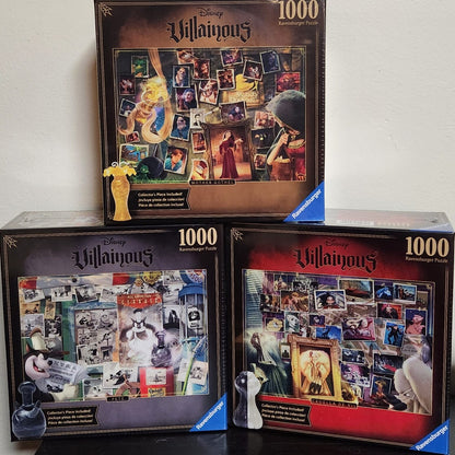 Ravensburger Disney Villainous 1000 Piece Puzzle Bundle F image 0