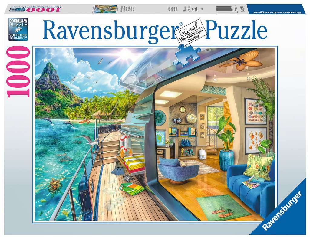 Ravensburger Tropical Charter 1000 Piece Puzzle image 0
