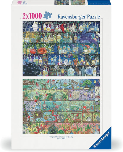 Ravensburger Magic Shelves -  2 x 1000 Piece Puzzle image 0