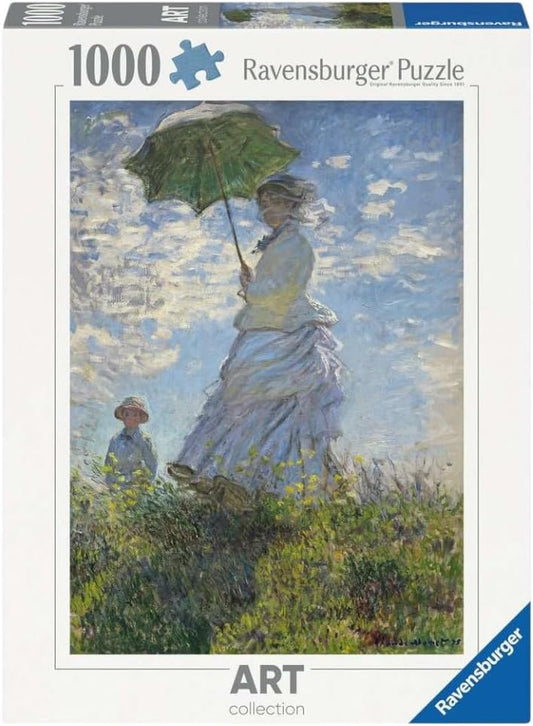 Ravensburger Art Collection Monet : Woman With A Parasol 1000 Piece Puzzle