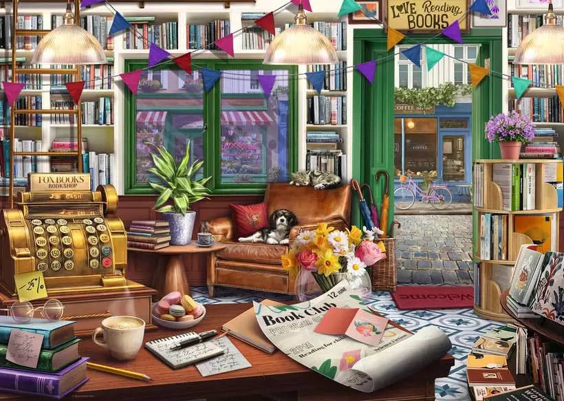 Ravensburger Book Lover's Club 1000 Piece Puzzle