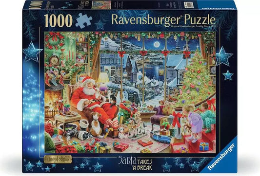 Ravensburger 2026 Christmas Limited Edition - No. 30 Santa Takes A Break 1000 Piece Puzzle