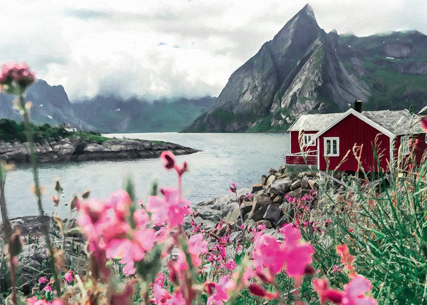 Ravensburger Scandinavian Places Lofoten Norway 1000 Piece Puzzle image 1