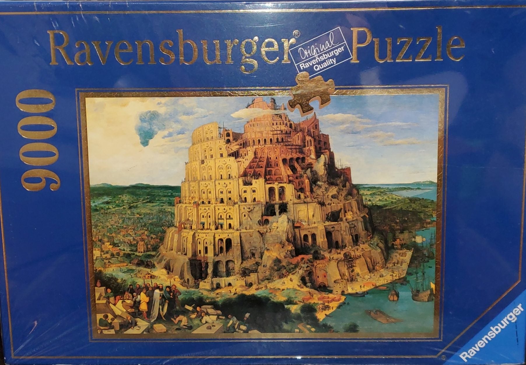 Ravensburger Tower of Babel 9000 Piece Vintage Puzzle image 0