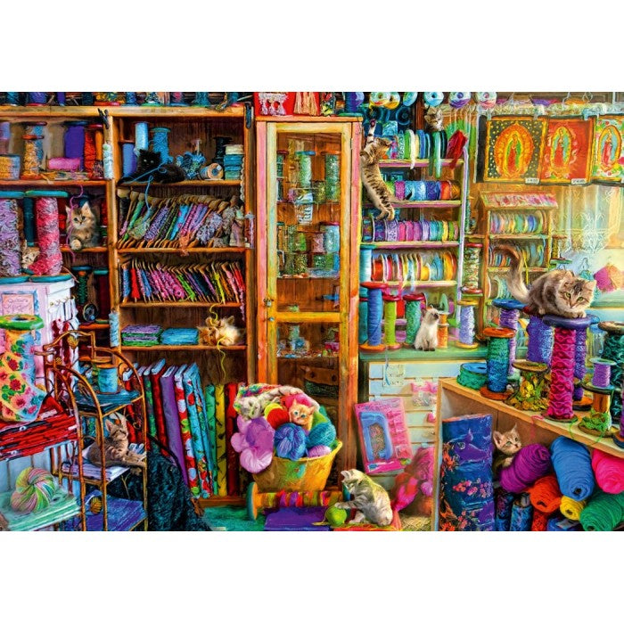 Bluebird Aimee Stewart Kitty Heaven 1000 Piece Puzzle image 1