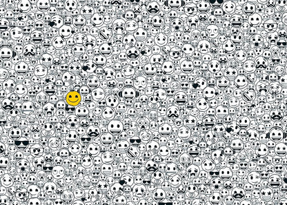 Ravensburger Emoji Challenge 1000 Piece Puzzle image 1