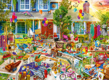 Buffalo Games Aimee Stewart Yard Sale 1000 Piece Puzzle image 1