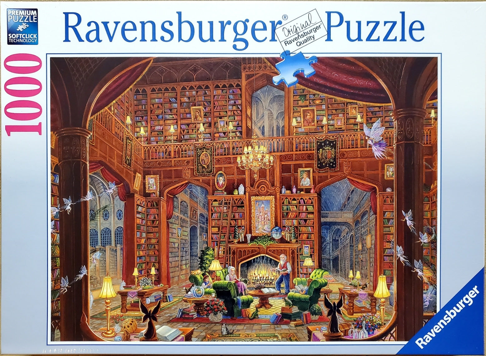 Ravensburger Sanctuary of Knowledge 1000 Piece Puzzle image 0