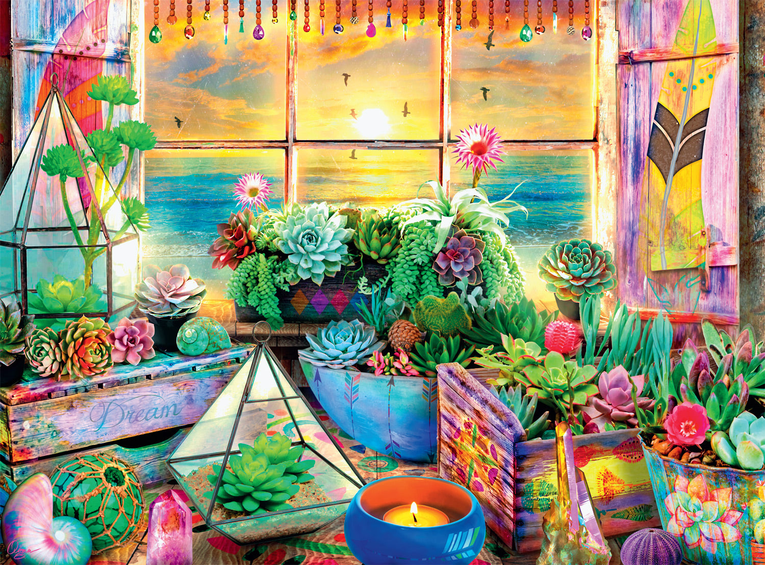 Buffalo Games Aimee Stewart Good Vibes 1000 Piece Puzzle image 1
