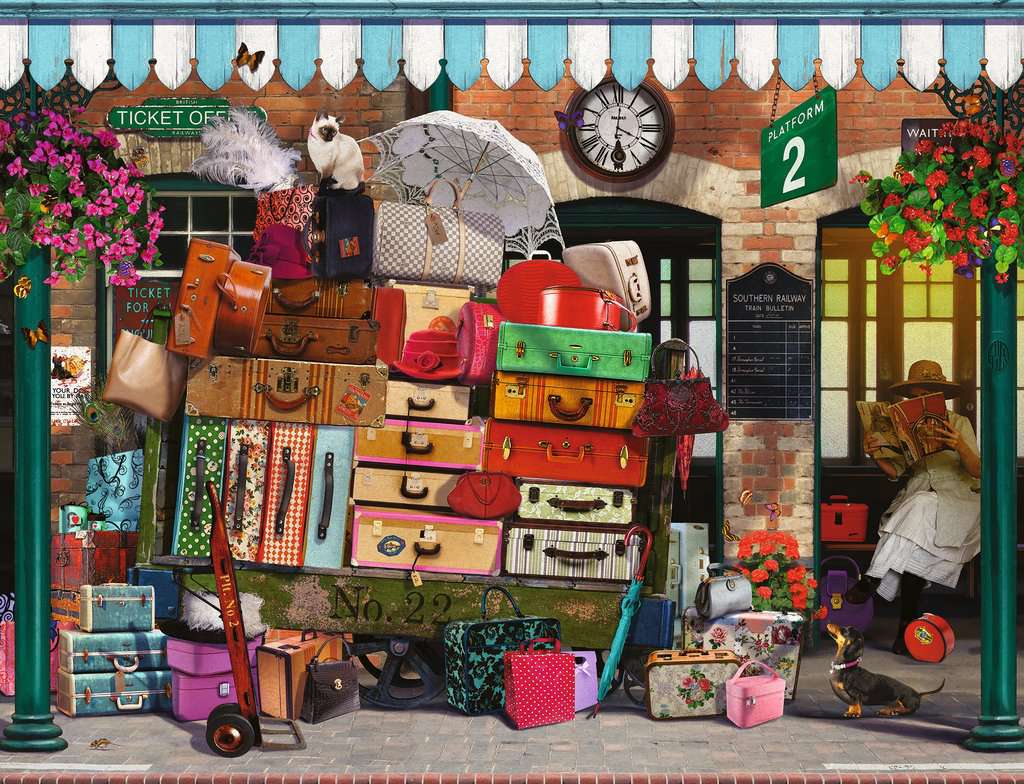 Ravensburger Traveling Light 2000 Piece Puzzle image 1