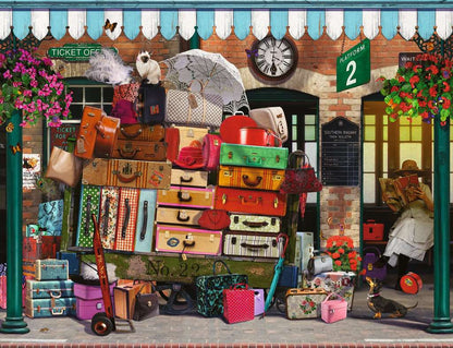 Ravensburger Traveling Light 2000 Piece Puzzle image 1