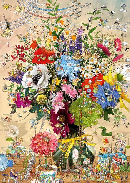 Heye Flower's Life 1000 Piece Puzzle image 1