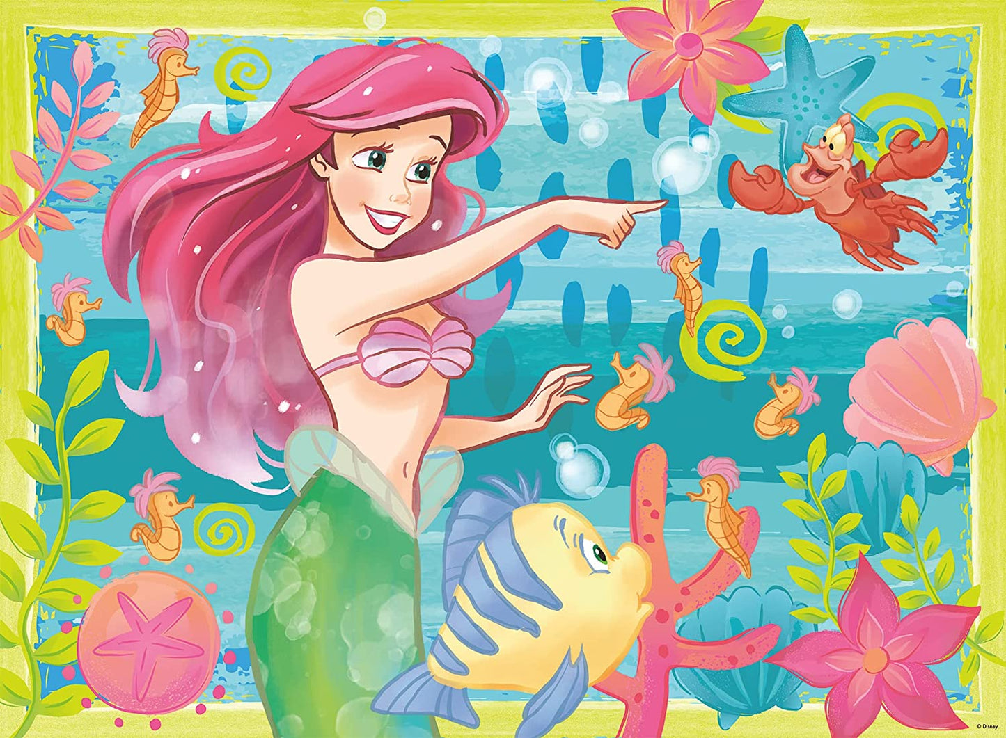 Ravensburger Brilliant Ariel's Underwater Paradise 500 Piece Puzzle image 1
