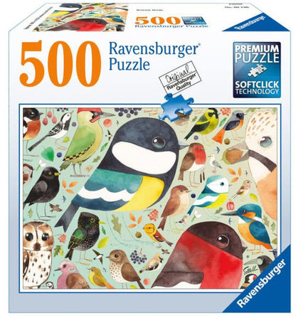 Ravensburger British Birds 500 Piece Puzzle image 0